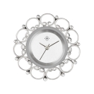 Deja vu watch, jewelry discs, silver, Si 60