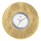 Deja vu Uhr, Schmuckscheiben, Metall-Design, To 129 g