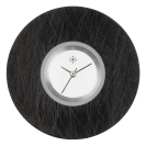Deja vu Uhr, Schmuckscheiben, Metall-Design, To 129 sw