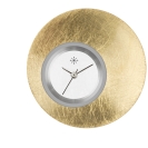 Deja vu Uhr, Schmuckscheiben, Metall-Design, To 135 g