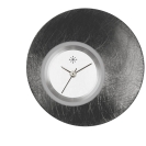 Deja vu Uhr, Schmuckscheiben, Metall-Design, To 135 sw