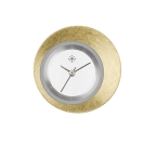 Deja vu Uhr, Schmuckscheiben, Metall-Design, To 136 g