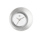 Deja vu Uhr, Schmuckscheiben, Metall-Design, To 136 s