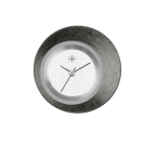Deja vu Uhr, Schmuckscheiben, Metall-Design, To 136 sw