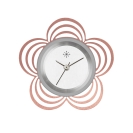 Deja vu Uhr, Schmuckscheiben, Metall-Design, To 23 rg