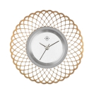 Deja vu Uhr, Schmuckscheiben, Metall-Design, TO 77g