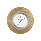 Deja vu Uhr, Schmuckscheiben, Metall-Design, To 83 g