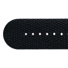 Deja vu watch, watch straps, leather straps, leather 30mm, gilded closure, Ub 104-g, black