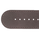 Deja vu watch, watch straps, leather straps, leather 30mm, gilded closure, Ub 108-2 g, grey brown