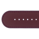 Deja vu watch, watch straps, leather straps, leather 30mm, steel closure, Ub 109 - 1, bordeaux