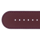 Deja vu Uhr, Bnder, Bnder in Leder, Leder 30mm, Edelstahlschliee, Ub 109 - 1, bordeaux