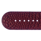 Deja vu watch, watch straps, leather straps, leather 30mm, steel closure, Ub 111, medium aubergine