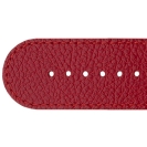 Deja vu watch, watch straps, leather straps, leather 30mm, steel closure, Ub 111-1, orient red