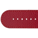 Deja vu Uhr, Bnder, Bnder in Leder, Leder 30mm, Edelstahlschliee, Ub 111-1, orientrot