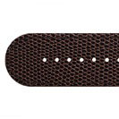 Deja vu Uhr, B�nder, B�nder in Leder, Leder 30mm, Edelstahlschlie�e, Ub 112, maron