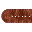 Deja vu watch, watch straps, leather straps, leather 30mm, gilded closure, Ub 117-g, copper brown