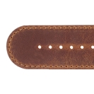 Deja vu watch, watch straps, leather straps, leather 30mm, steel closure, Ub 118-2, russet