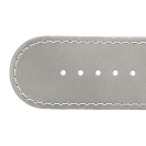 Deja vu Uhr, B�nder, B�nder in Leder, Leder 30mm, Edelstahlschlie�e, UB 126-1, rauch