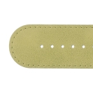Deja vu watch, watch straps, leather straps, leather 30mm, steel closure, UB 127, pistachio green