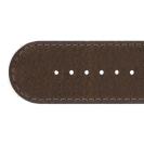 Deja vu watch, watch straps, leather straps, leather 30mm, gilded closure, UB 12-1 g, maron