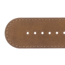 Deja vu watch, watch straps, leather straps, leather 30mm, gilded closure, Ub 133-2 g, oak brown