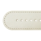 Deja vu watch, watch straps, leather straps, leather 30mm, steel closure, Ub 136-2, pearl cream