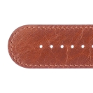 Deja vu watch, watch straps, leather straps, leather 30mm, gilded closure, Ub 137-2 g, red ochre