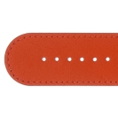 Deja vu watch, watch straps, leather straps, leather 30mm, steel closure, Ub 14, dark orange