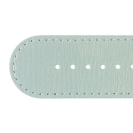 Deja vu watch, watch straps, leather straps, leather 30mm, gilded closure, Ub 143-2 g, caribbean blue