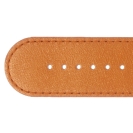 Deja vu watch, watch straps, leather straps, leather 30mm, gilded closure, Ub 144 - 1 g, light orange