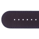 Deja vu watch, watch straps, leather straps, leather 30mm, steel closure, Ub 145 - 1, dark violet