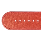 Deja vu Uhr, Bnder, Bnder in Leder, Leder 30mm, Edelstahlschliee, Ub 146 - 1, blutorange