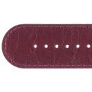 Deja vu Uhr, B�nder, B�nder in Leder, Leder 30mm, Edelstahlschlie�e, Ub 147-2, aubergine