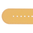 Deja vu watch, watch straps, leather straps, leather 30mm, steel closure, UB 150-1, yellow-orange