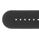 Deja vu watch, watch straps, leather straps, leather 30mm, steel closure, Ub 156-1, black