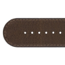 Deja vu watch, watch straps, leather straps, leather 30mm, steel closure, Ub 159 - 1, olive brown