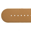Deja vu Uhr, Bänder, Bänder in Leder, Leder 30mm, Vergoldete Schließe, Ub 15-g, camel