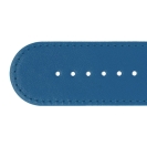 Deja vu watch, watch straps, leather straps, leather 30mm, steel closure, UB 163-1, medium blue