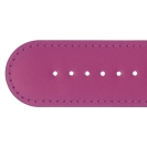 Deja vu Uhr, Bnder, Bnder in Leder, Leder 30mm, Edelstahlschliee, Ub 24, brombeer hell