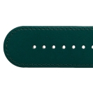 Deja vu watch, watch straps, leather straps, leather 30mm, steel closure, Ub 3, dark green