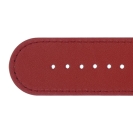 Deja vu watch, watch straps, leather straps, XL watch straps, UB 36 g XL, medium red
