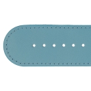 Deja vu watch, watch straps, leather straps, leather 30mm, steel closure, Ub 37, mountain blue