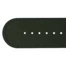 Deja vu watch, watch straps, leather straps, leather 30mm, steel closure, Ub 39, dark khaki