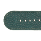 Deja vu watch, watch straps, leatherette straps, leather substitute 30mm, steel closure, Ub 403 p, aventurin