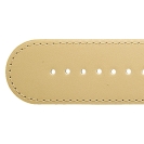 Deja vu watch, watch straps, leather straps, leather 30mm, gilded closure, Ub 40-g, light ochre