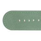 Deja vu watch, watch straps, leatherette straps, leather substitute 30mm, steel closure, Ub 413 p, caribbean blue