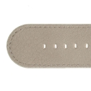 Deja vu watch, watch straps, leatherette straps, leather substitute 30mm, steel closure, Ub 414 p, stone grey