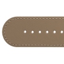 Deja vu watch, watch straps, leather straps, leather 30mm, gilded closure, Ub 41-g, mud