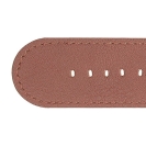 Deja vu watch, watch straps, leatherette straps, leather substitute 30mm, steel closure, Ub 421 p, korallrosa