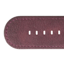 Deja vu watch, watch straps, leatherette straps, leather substitute 30mm, steel closure, UB 455p